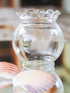 Wavy Clear Glass Container - Pack of 50